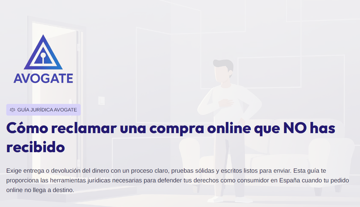 GUIA - Reclamar compra online no recibida